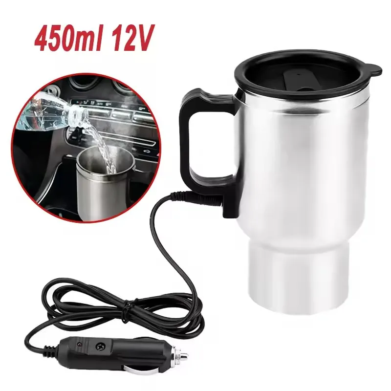 Camping Cooking Can - Chaleira Elétrica para Carro 12V 450ml,