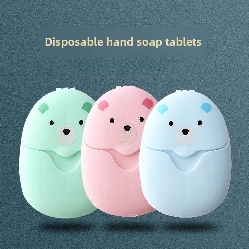 Biodegradable Soap Camp - 50/150 pçs folhas de sabão de
