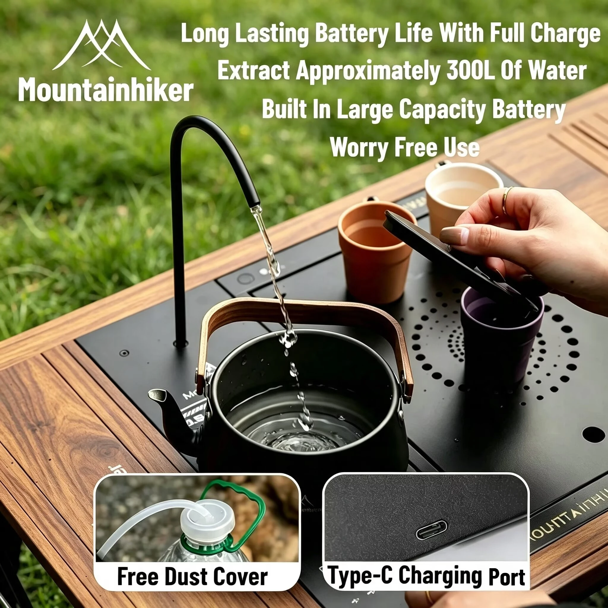 Camping Cooking And Eating - Dispensador de Água Elétrico IGT para