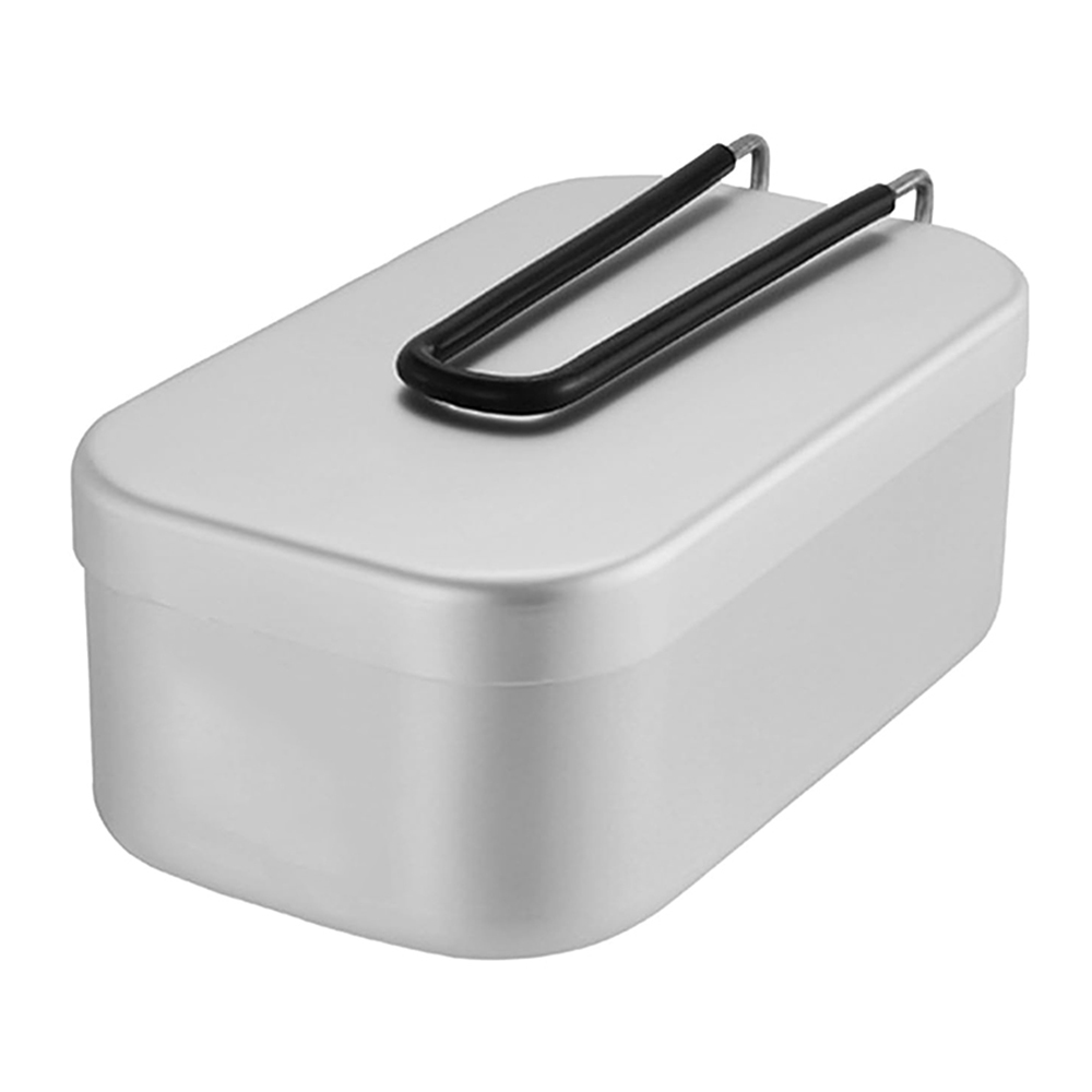 Camping Cooking And Eating - Lancheiras de alumínio 800ml, panelas para