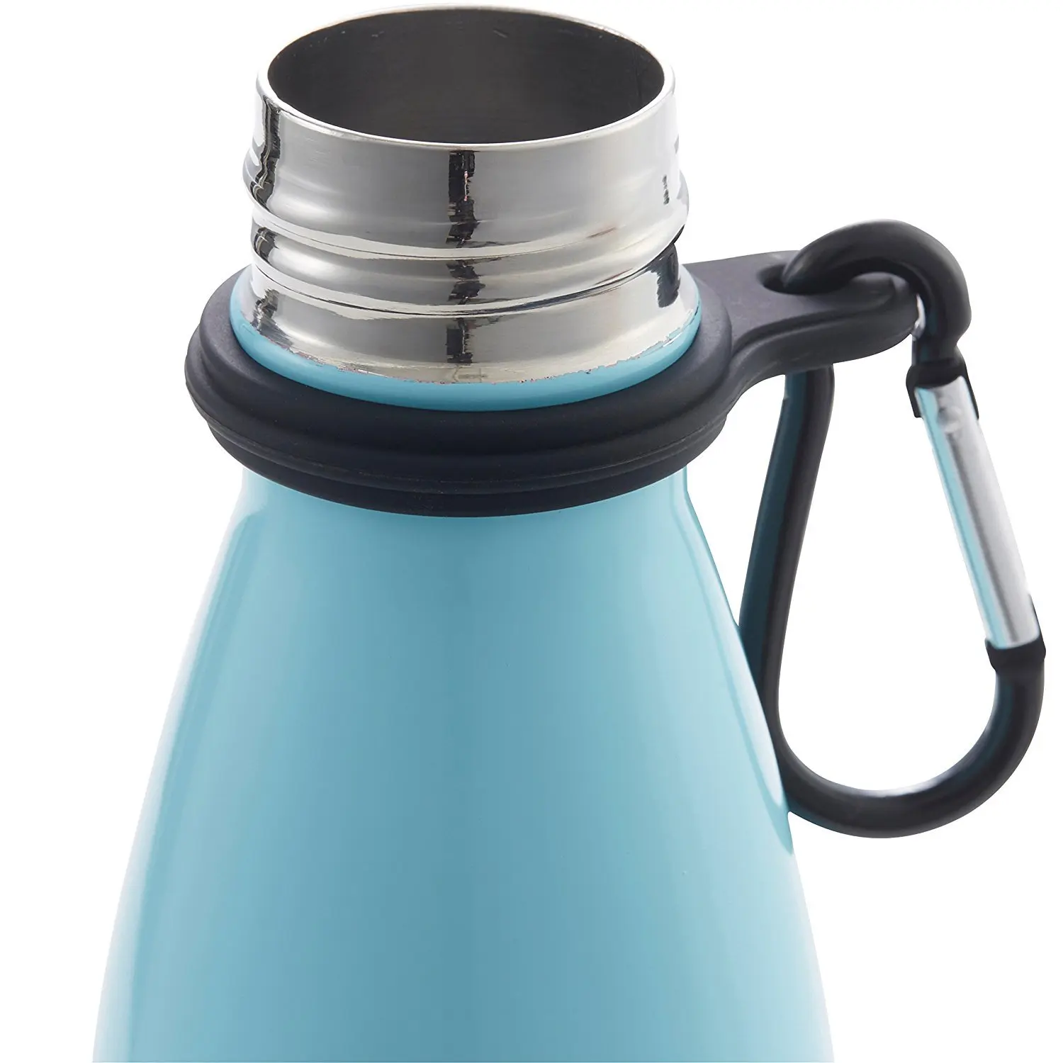 Camping Cooking Can - Chaleira pendurado fivela mosquetão silicone esportes