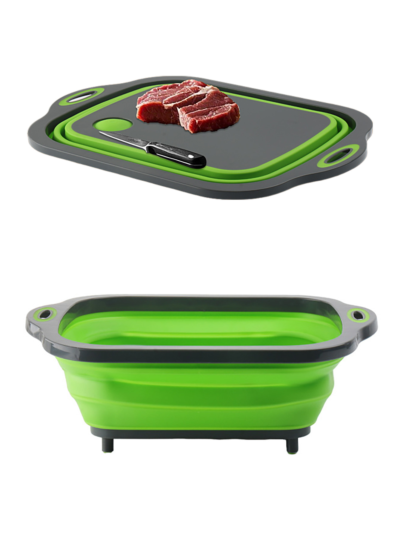 Camp Cutting Board - Tábua de corte dobrável para acampamento,