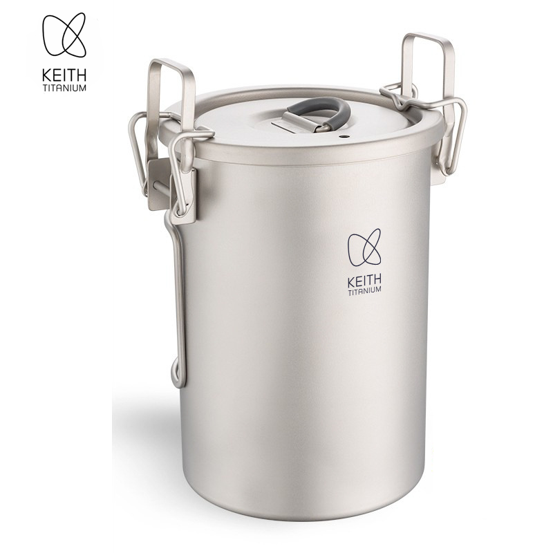 Panela de Arroz KEITH em Titân - Camping Cooking Pot avaliação e preço