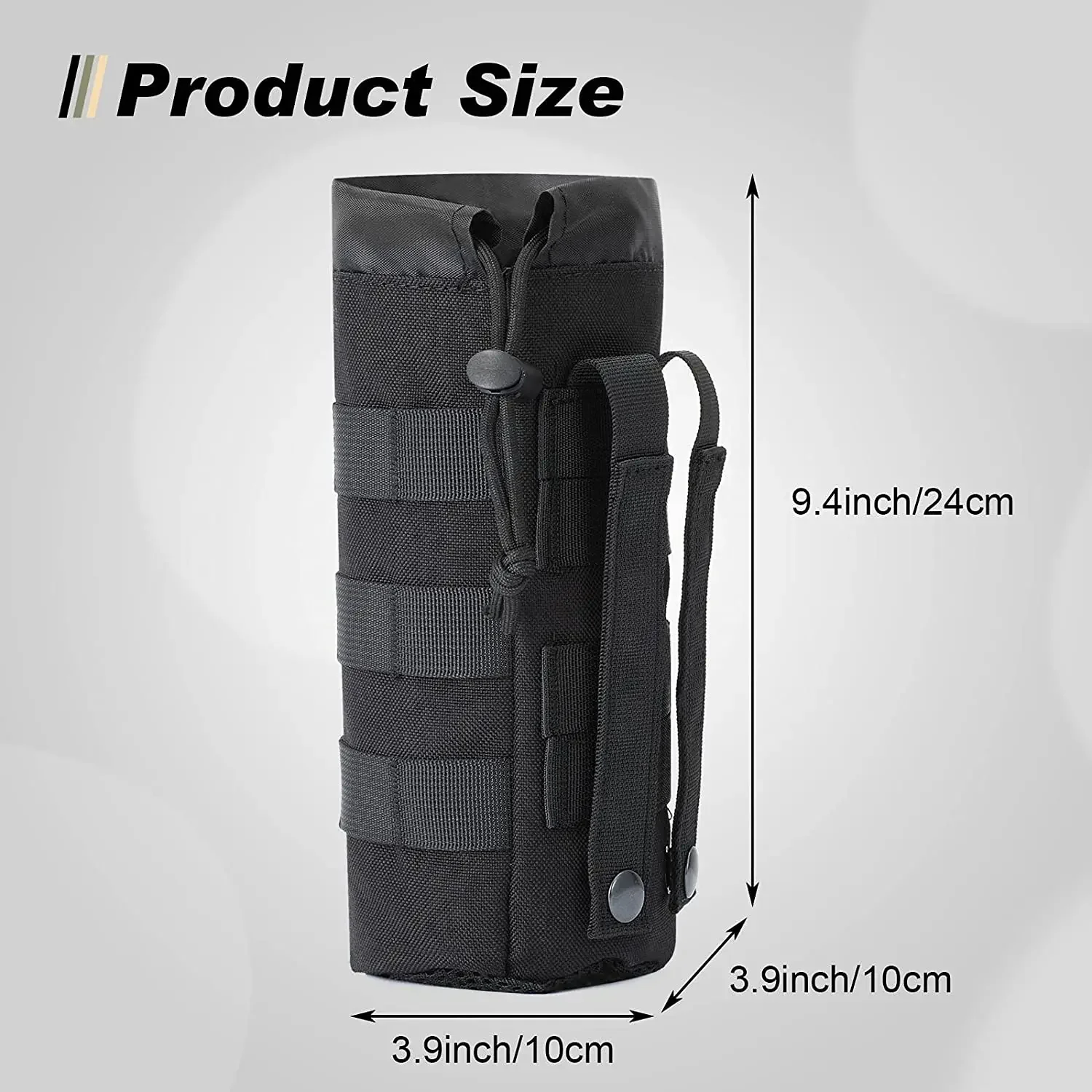 Molle tático garrafa de água s - Camping Cooking Can avaliação e preço