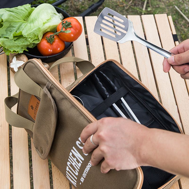 Conjunto de Utensílios de Cozi - Camping Cooking And Eating avaliação e preço