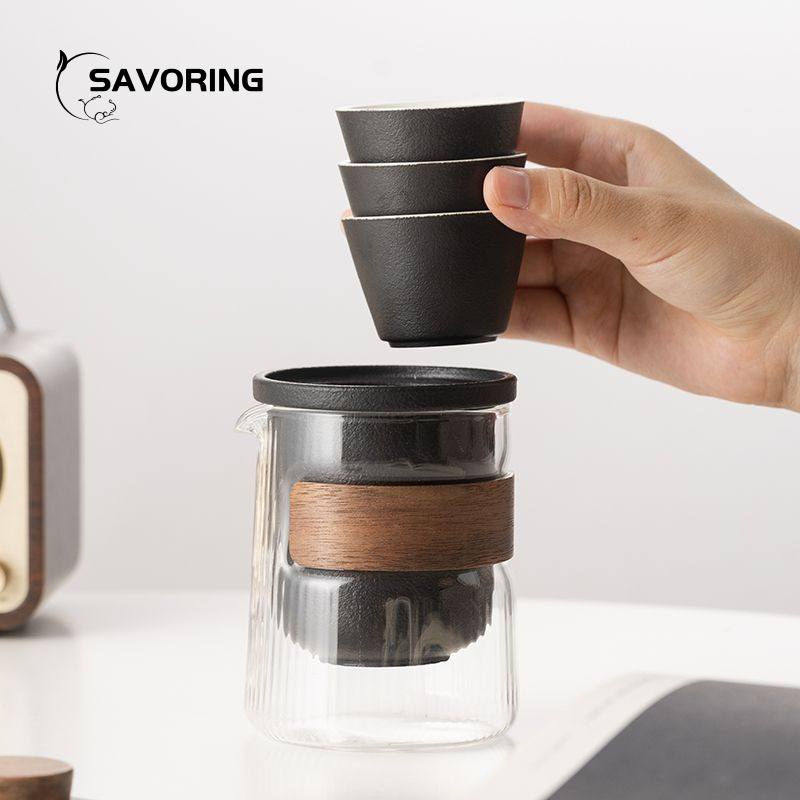 Conjunto de chá de cerâmica ch - Camping Cooking Sets avaliação e preço