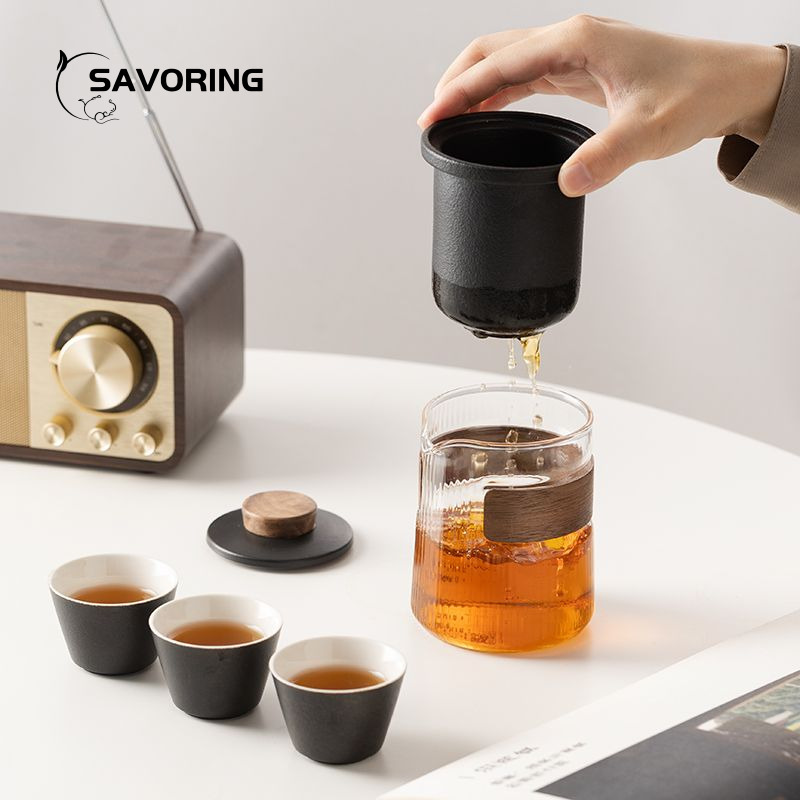 Conjunto de chá de cerâmica ch - Camping Cooking Sets avaliação e preço