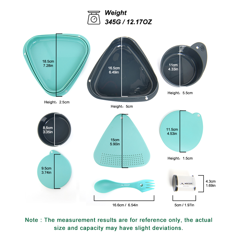 Conjunto de lancheira WIDESEA  - Camp Cutting Board avaliação e preço