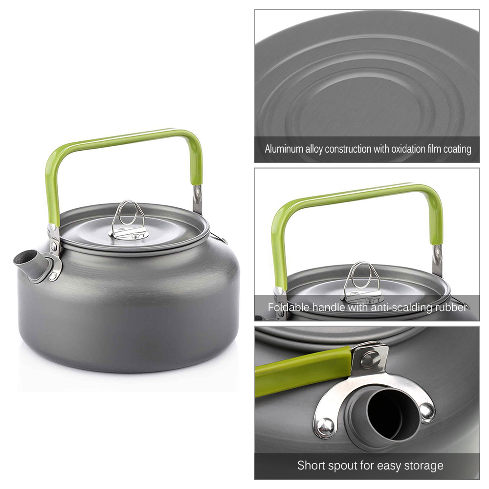 Chaleira de água portátil ao a - Camping Cooking Can avaliação e preço