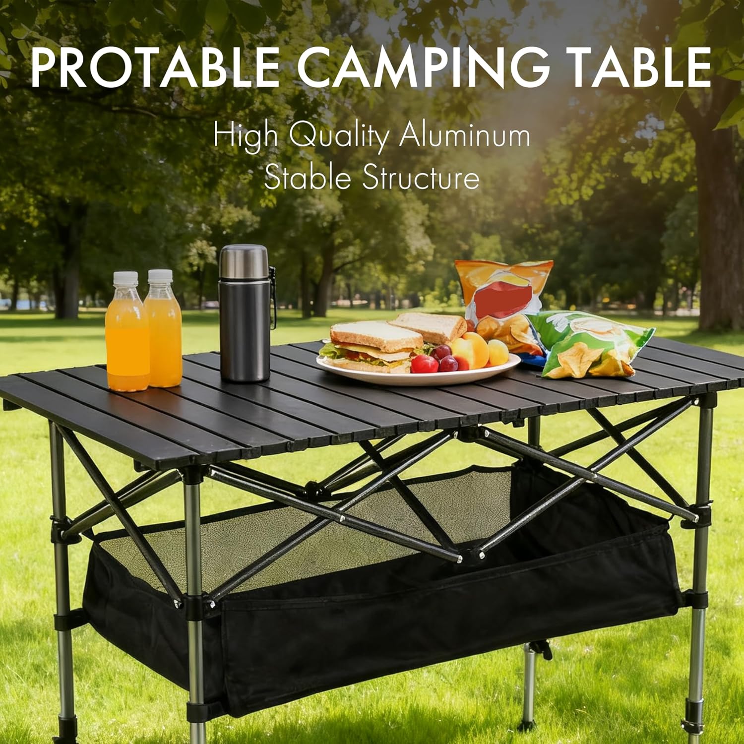 Mesa de camping portátil dobrá - Camping Cooking Table avaliação e preço