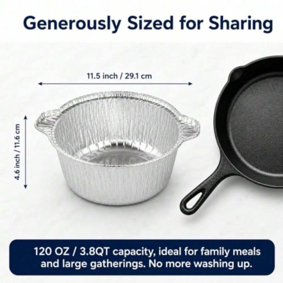 Pacote com 12 panelas descartá - Camping Cooking Pot avaliação e preço