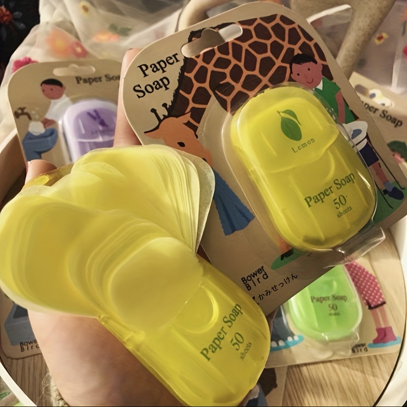50 unidades de Folhas de Sabão - Biodegradable Soap Camp avaliação e preço