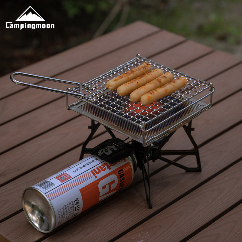 CAMPINGMOON Grelha Dobrável de - Camping Cooking Hob avaliação e preço