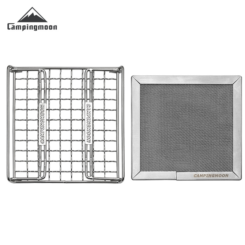 CAMPINGMOON Grelha Dobrável de - Camping Cooking Hob avaliação e preço