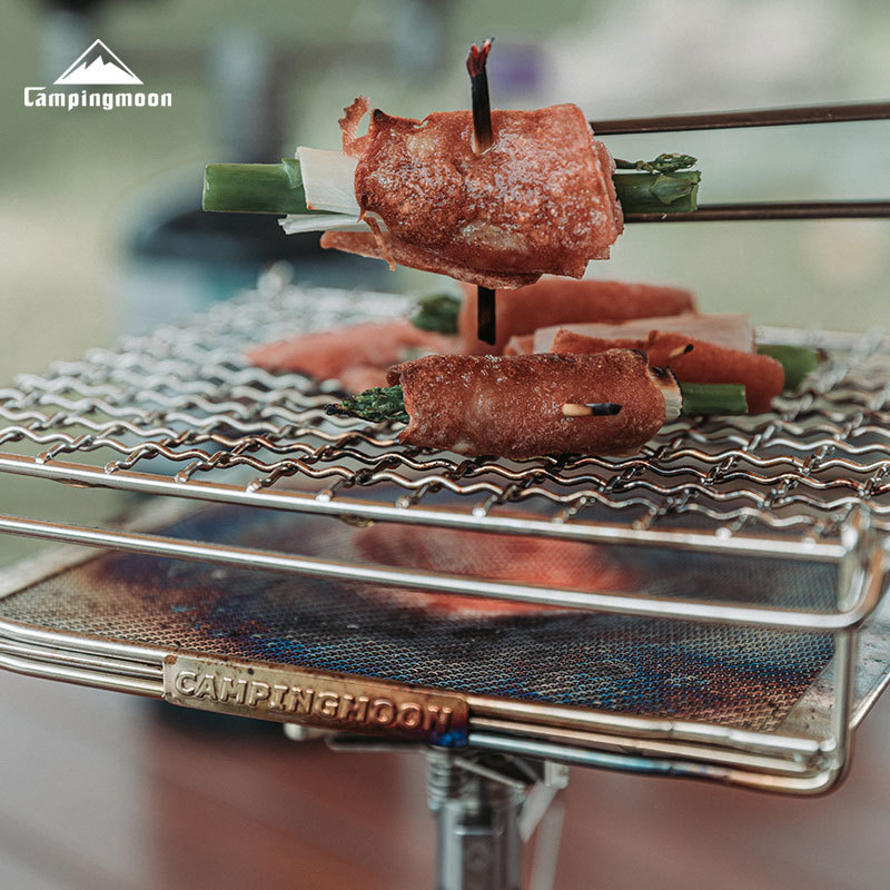 CAMPINGMOON Grelha Dobrável de - Camping Cooking Hob avaliação e preço