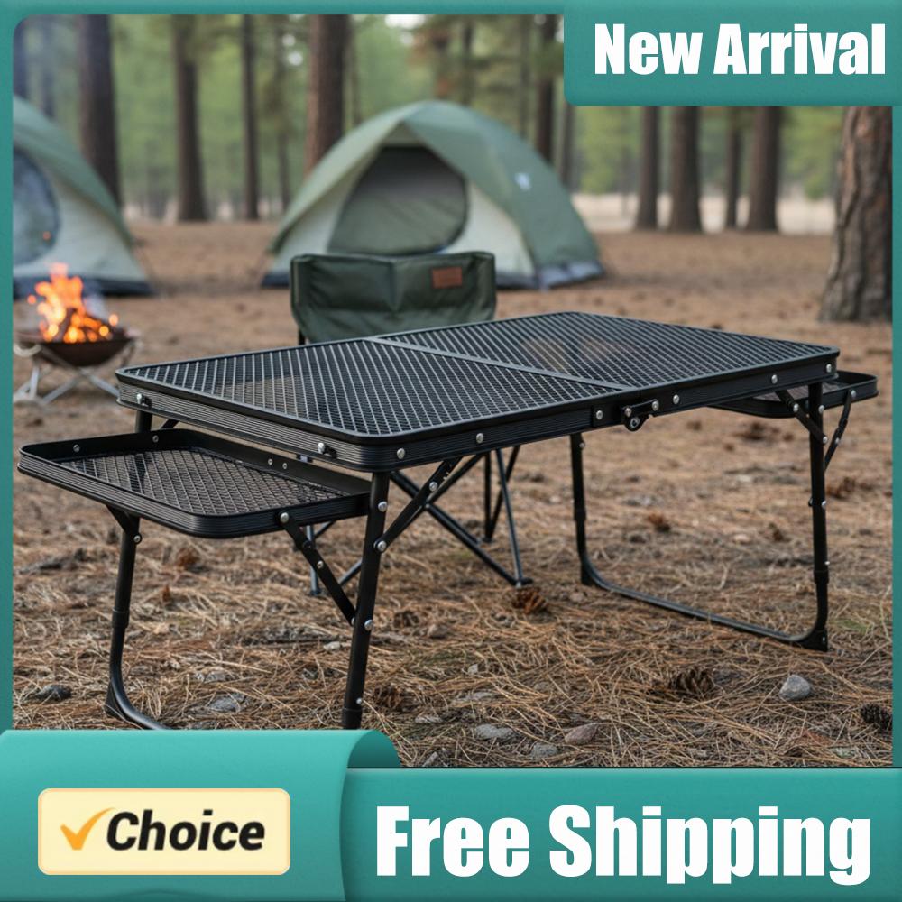 Mesa de Churrasco Dobrável com - Camping Cooking Table avaliação e preço