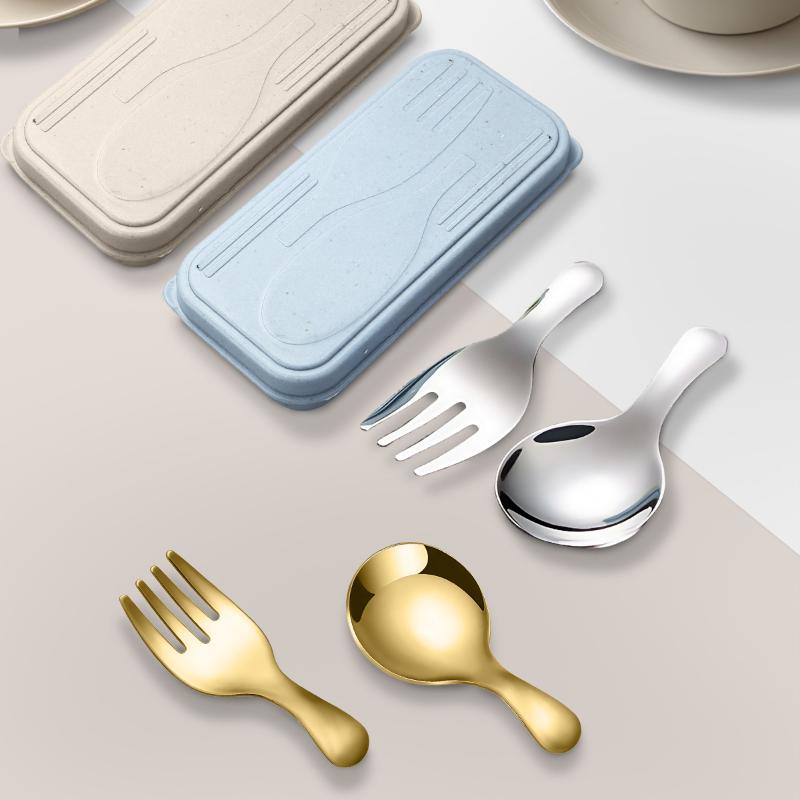 Colher portátil de aço inoxidá - Camping Cooking And Eating Set avaliação e preço