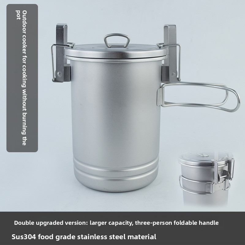 Panela Multifuncional para Arr - Camping Cooking Pot avaliação e preço