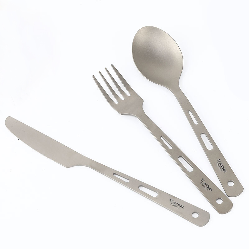 Tiartisan-Kit Panelas de titân - Camping Cooking And Eating Set avaliação e preço