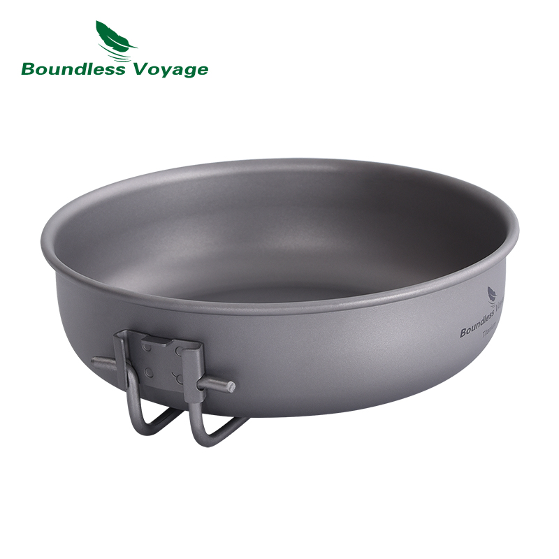 Frigideira de titânio ultralev - Camping Cooking Pot avaliação e preço
