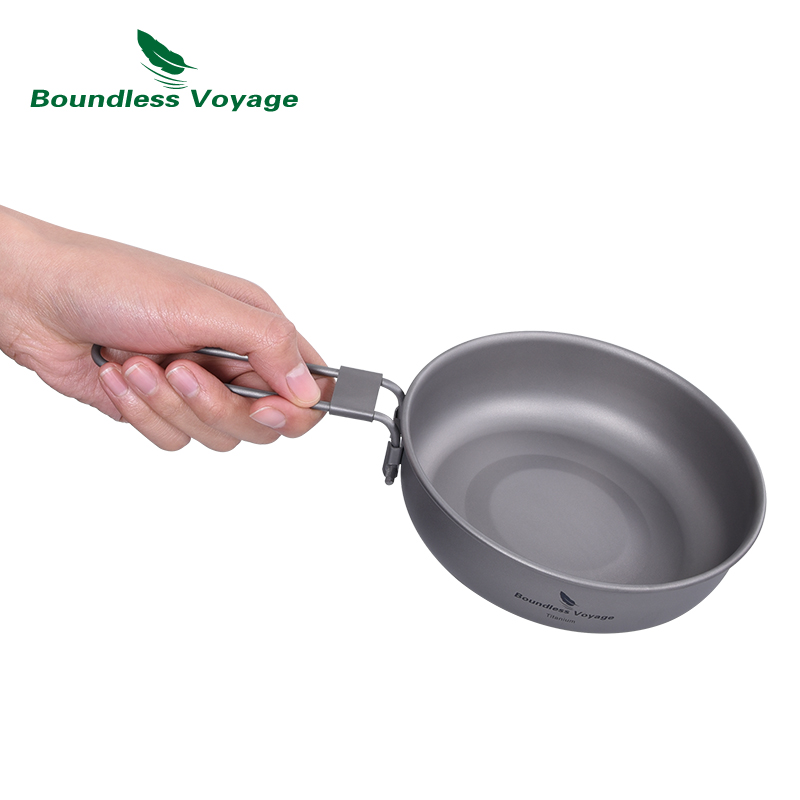 Frigideira de titânio ultralev - Camping Cooking Pot avaliação e preço