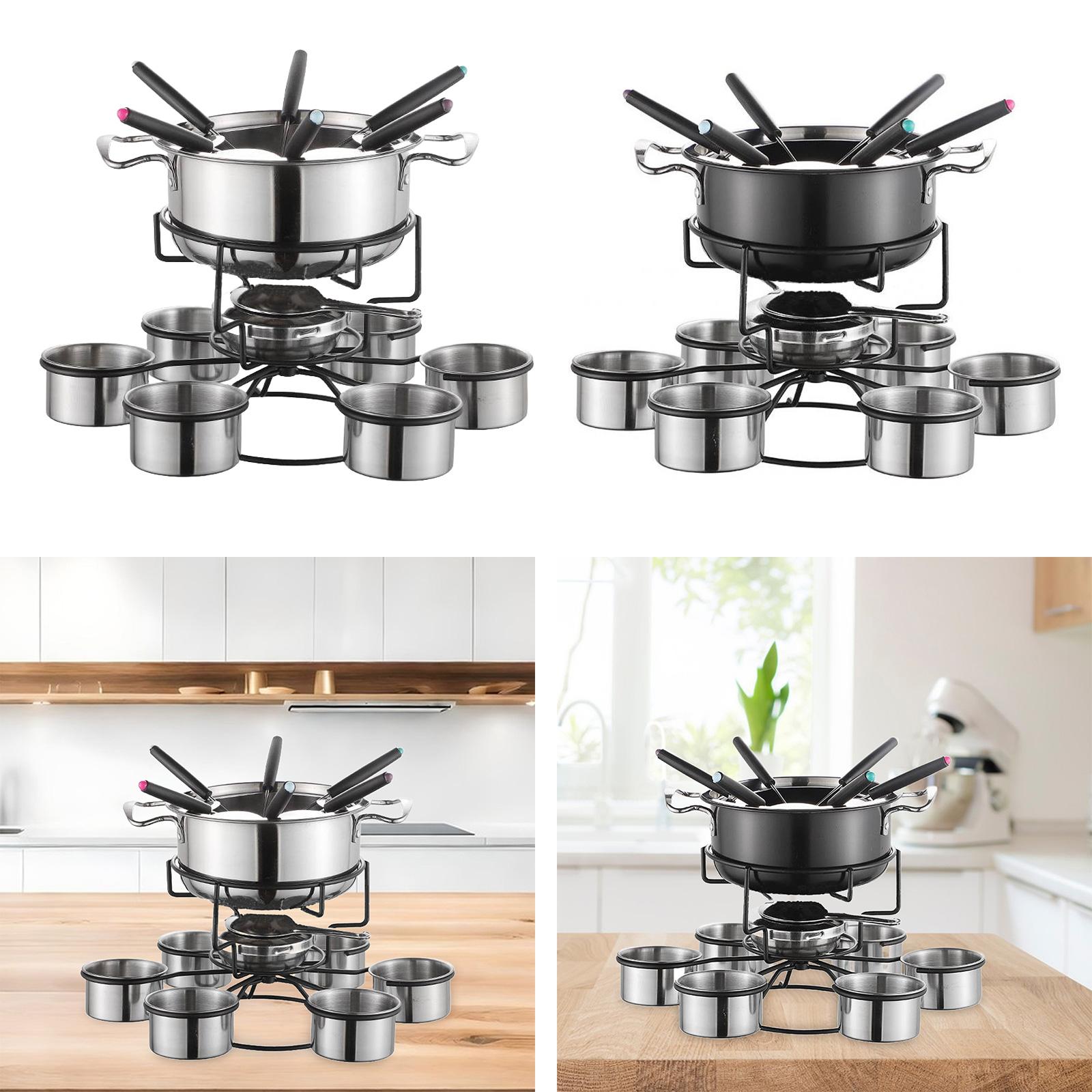Conjunto de Panela para Fondue - Camping Cooking Sets avaliação e preço