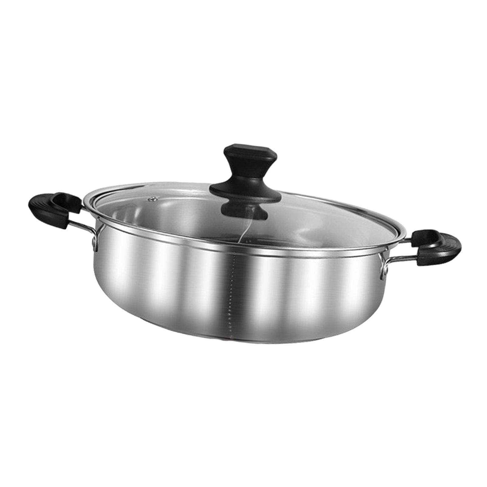 Panela de Hot Pot com Divisóri - Camping Cooking Pot avaliação e preço