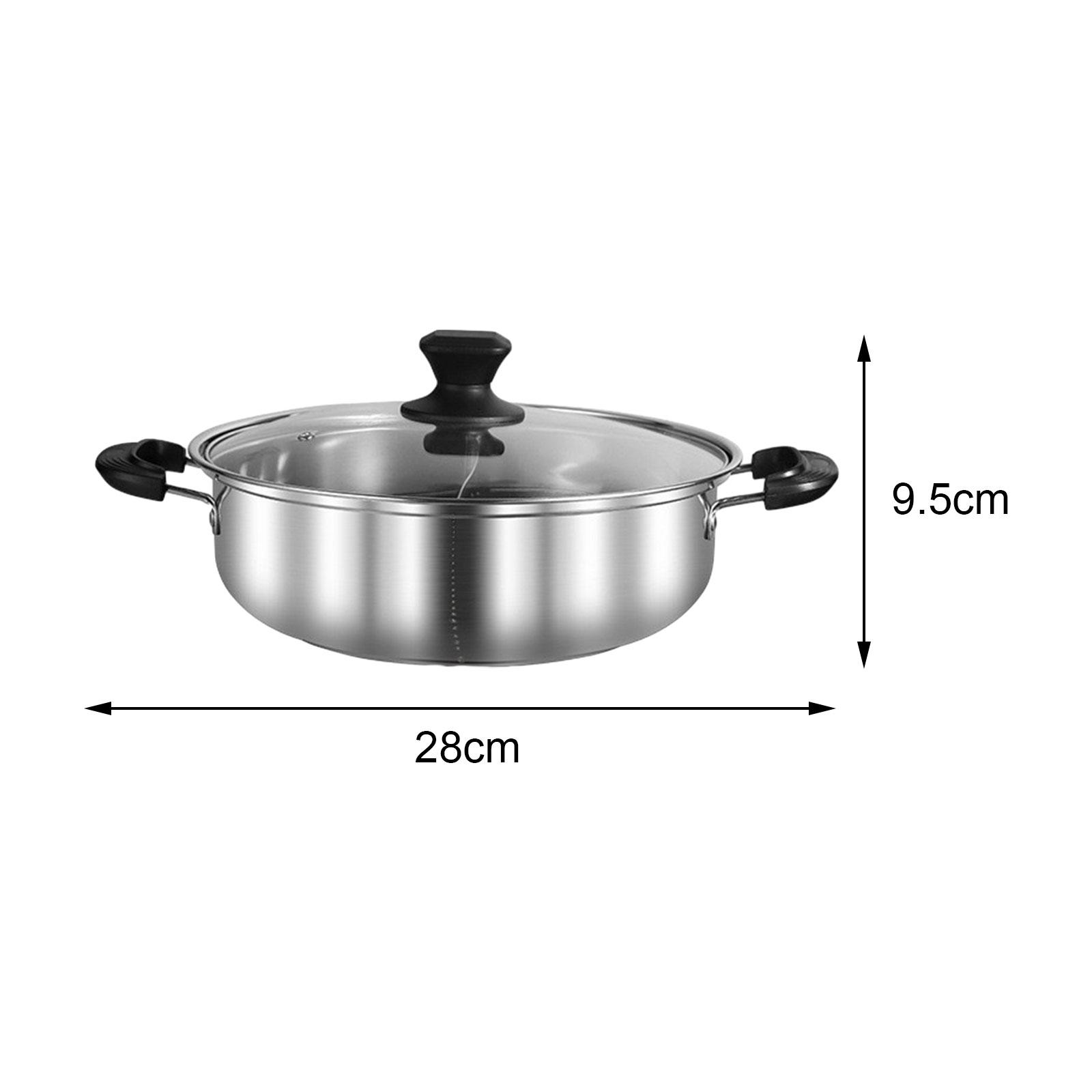 Panela de Hot Pot com Divisóri - Camping Cooking Pot avaliação e preço