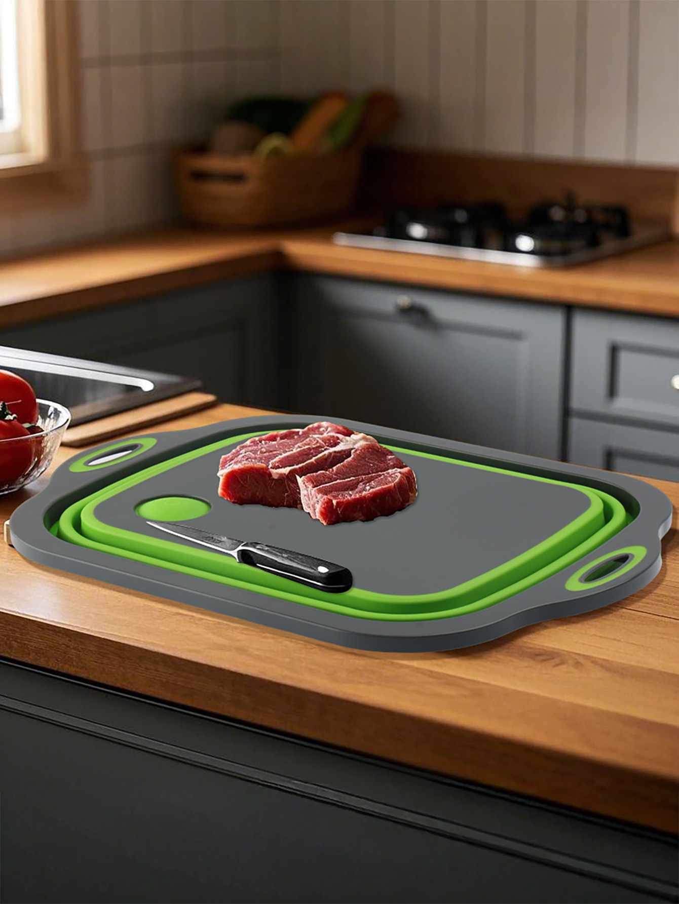 Tábua de corte dobrável para a - Camp Cutting Board avaliação e preço