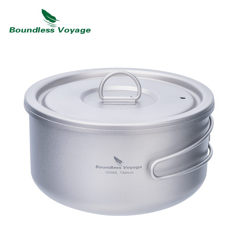 Pote de acampamento de titânio - Camping Cooking Pot avaliação e preço