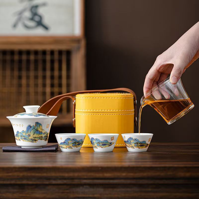 Conjunto de Chá de Porcelana B - Camping Cooking Can avaliação e preço