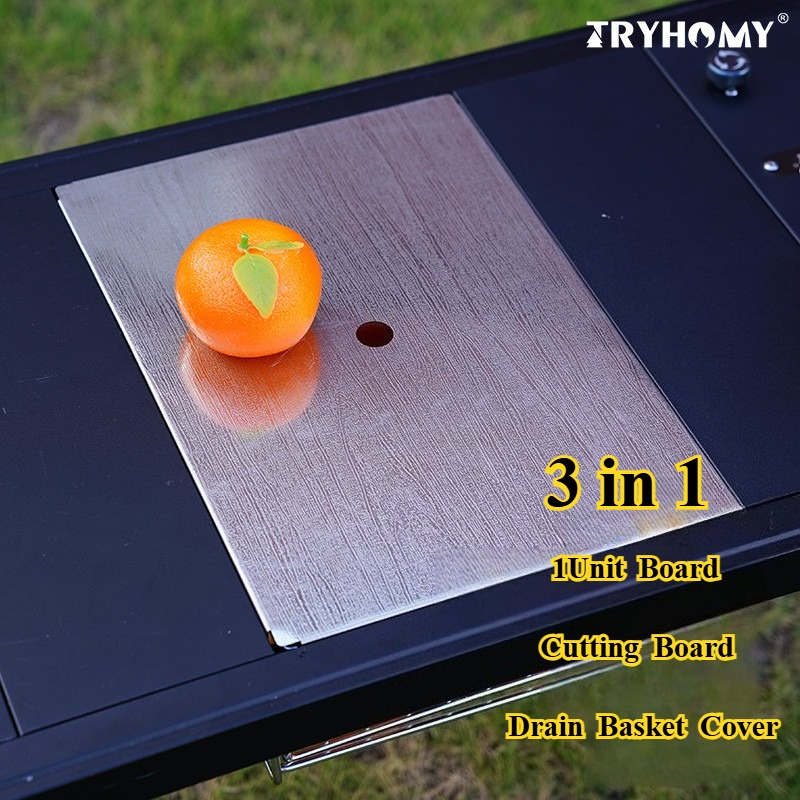 1 Unidade de Cesto de Drenagem - Camp Cutting Board avaliação e preço