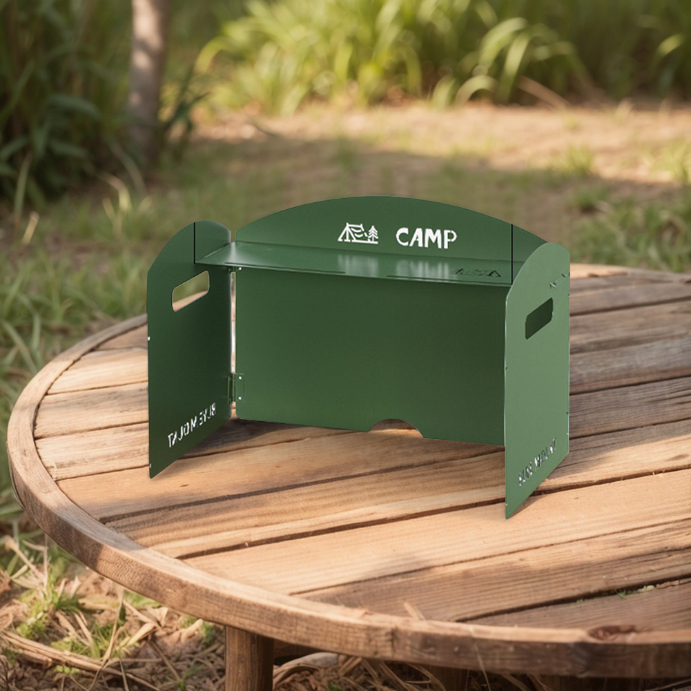 Pára-brisa dobrável para fogão - Camping Cooking Hob avaliação e preço