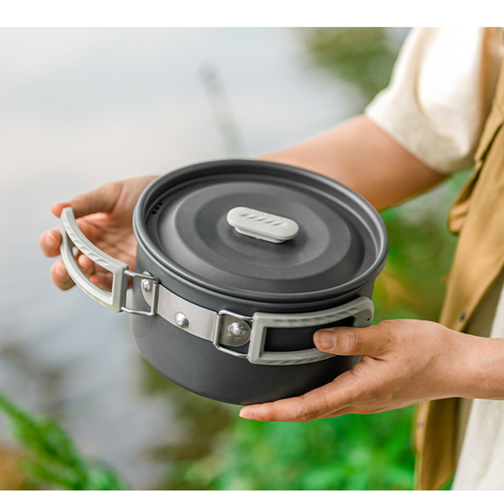 Naturehike conjunto de panelas - Camping Cooking Sets avaliação e preço