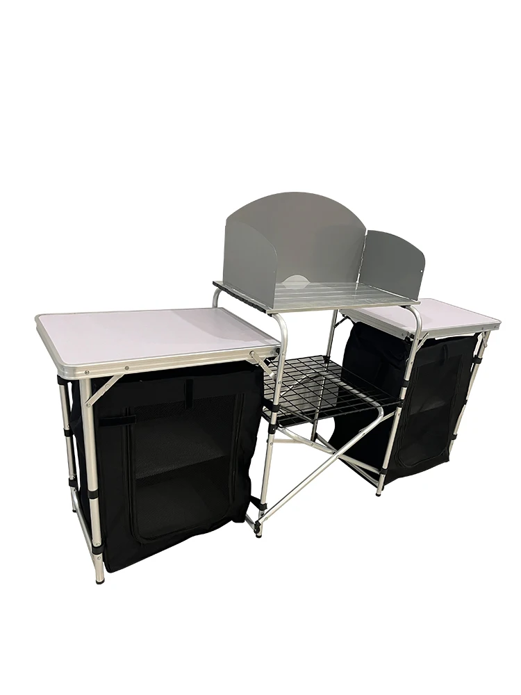Mesa de Cozinha Portátil de Al - Camping Cooking Table avaliação e preço