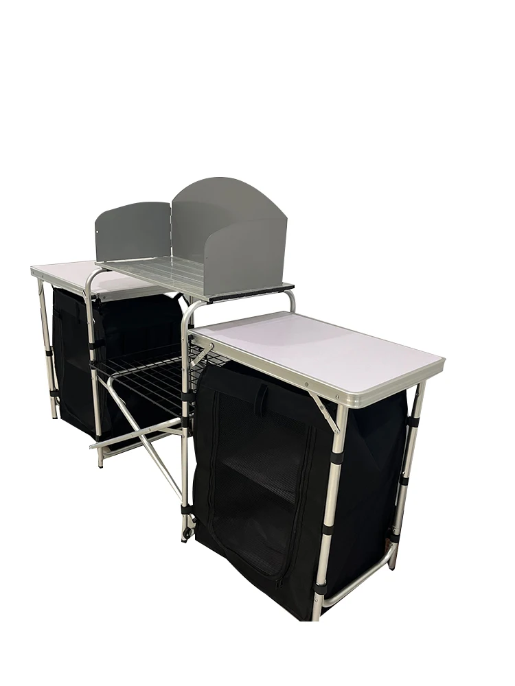 Mesa de Cozinha Portátil de Al - Camping Cooking Table avaliação e preço