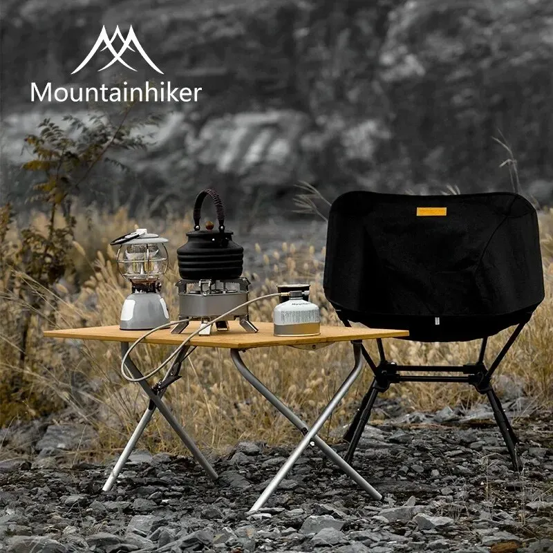 Mesa Dobrável de Bambu MOUNTAI - Camping Cooking Table avaliação e preço