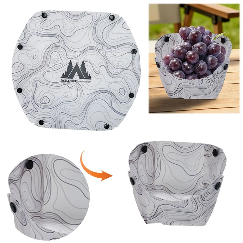 Dobrável acampamento talheres  - Camp Cutting Board avaliação e preço
